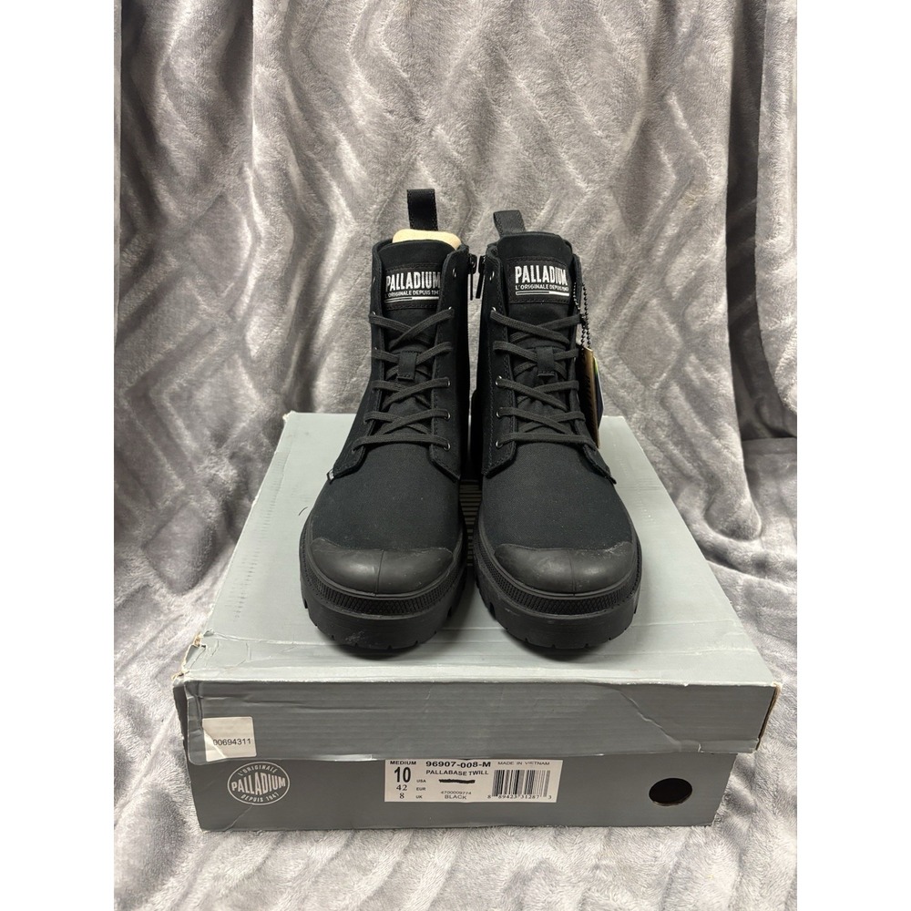 Shoes Universal Women Palladium Pallabase Twill‎ 96907008M Black